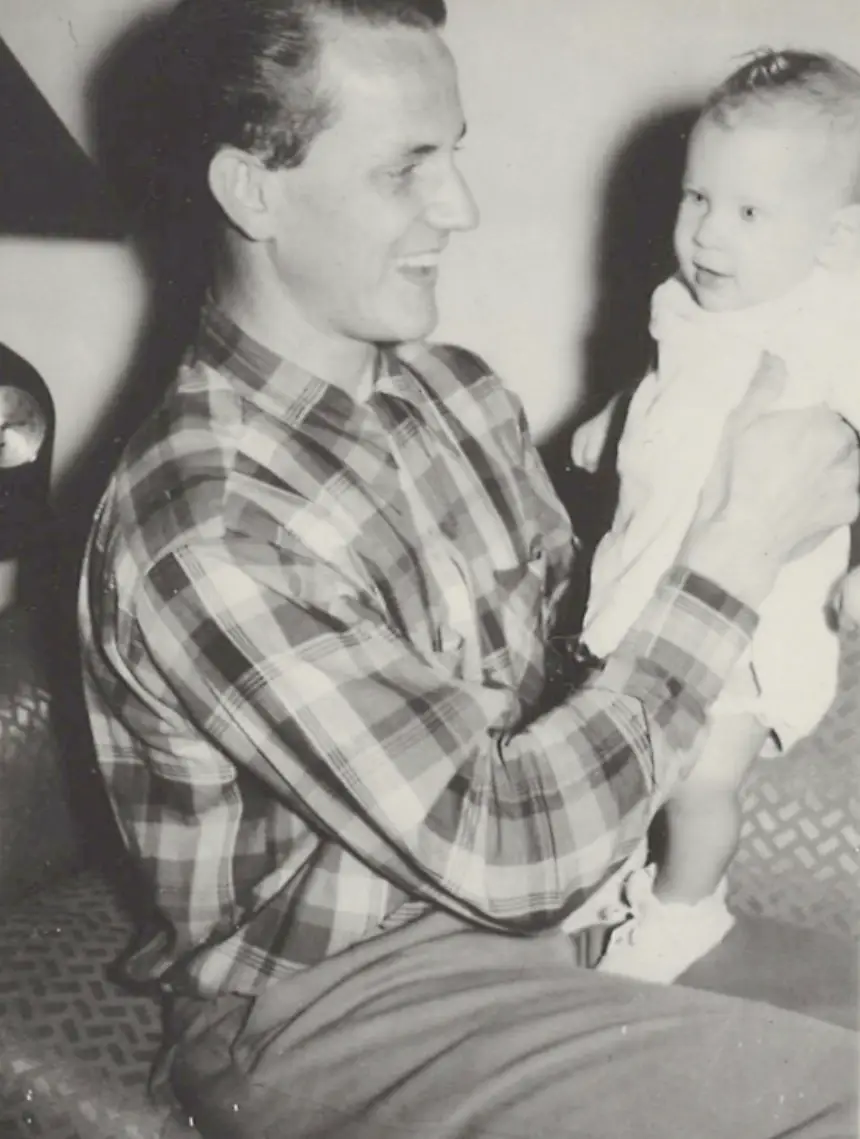 Ned S Rasor and Julia S Rasor 6 months old